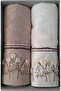 Ditsy Garden 2-Piece Towel 50*90 cm Hand-Face Towel - 2