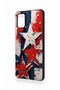 Samsung A51 Compatible Star Flag Patterned Silicone Case - 4