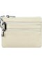 Genuine Leather Purse for Women with Keyring