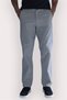 Men's Linen Trousers – Comfortable Fit with Elastic Waist, Summer Casual Trousers with Piped Legs - 4