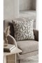 ''Petra'' Premium Jacquard Boucle Decorative Throw Pillow Cover 30X50 43X43 50X50 Sage Green and Mink - 3