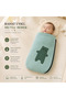 Baby Sleeping Bag and Swaddle with Zipper, 100% Cotton Muslin Inner Lining, Combed Cotton Outer Fabric, Special Design, 0-12 Months - 3