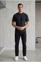 Men's Black Color Summer Favorite Regular Fit T-Shirt - 3
