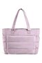Tote Bag for Women, Lightweight Puffy Tote Bag with Compartments, Quilted Shoulder Bag Handbag for Travel, Work