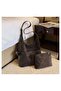 Women Handbag 2 Pieces Large Capacity Shoulder Arm fit Tote Bag For Womens - 3