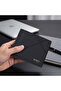 Men’s Slim Bifold Wallet – Premium Synthetic Leather, Minimalist Design, Multiple Card Slots, Metal Logo - 4