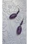 Long earrings with Amethyst - 5