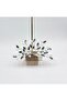 Silver Crystal and Pearl Leaf Design Bridal Hair Comb - 5