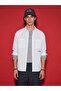 Peak New Season Relax Fit Striped Embroidered Men's Shirt