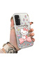 Samsung Galaxy S23 Fe Compatible Hard Acrylic Back Silicone Edge Lens Protection Case