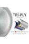 2-Piece Hammered Tri-Ply Fry Pan Set - 20 & 28CM | Durable Stainless Steel Cookware for Even Heating & Professional Cooking | Kitchen Essentials - 2