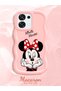 Oppo A6 Pro 5g Compatible Case Camera Protection Pink Silicone Couple Phone Case Cute Pattern - 2