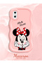 iPhone X Compatible Case Camera Protector Pink Silicone Couple Phone Case Cute Pattern - 2