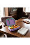 Steel Core Stainless Steel Lunch Box 839ml & Double Wall Stainless Steel Water Bottle 500ml – Purple - 5