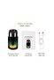USB Rechargeable Smart Car Air Freshener Diffuser with Spray Mist, Glass Bottle & Auto Fragrance - 5
