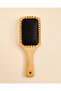 Beige Wooden Hair Brush - 2