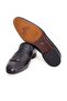 Black Color Laceless Genuine Leather Leather Sole Men's Shoes - 3