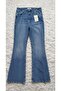 Women's High Waist Flared Jeans – Stretch Denim Pants - 3