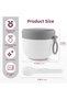 - Stainless steel Food jar set of 2 combo for food / soup / salad . - 3