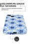 iPhone 13 Blue Bloom Protect Slim Glossy Full Covering Print Camera Protected Phone Case - 3