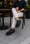 Veltron King Paolo Men's Casual Sports Shoes – Lightweight, Breathable Knit Surface, Comfortable Black S - 2