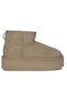 botki stinger micro flatform almond - 2