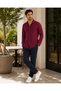 Long Sleeve Summer Wrinkled Shirt - 2