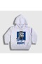 Unisex Kids White Signature Kylian Mbappe Football Hooded Sweatshirt 615753Tt