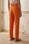 My Fashion High Waist Straight Leg Crepe Trousers - 3
