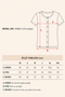 Women's Khaki Green / Ecru Patterned Knitwear Look Regular Fit Crew Neck Buttoned Short Sleeve Cardigan Romilly - 7