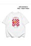 Aperol Spritz Printed White Oversize Unisex T-Shirt Basic Comfortable Fit Daily Tshirt