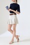 Women's Sandy Side Gathered Short Sleeve Blouse - 3