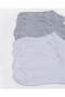 Women White And Grey Ankle Socks Set (Pack Of 10) - 2