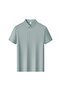 Arw86242 Seri̇ntutan--High Quality Snap Fastener Polyamide Polo Collar Tshirt