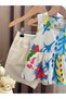 Bowknot Detailed Flounce Girls' Blouse and Shorts Set - 3