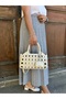 Women's New Season Stylish Crossbody & Shoulder Bag with Knitted Detail and Adjustable Strap Size: 26 X 17 cm - 3