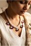 Handmade Needle Embroidered Special Design Authentic Necklace - 3