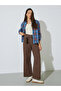 Blue Plaid Buttoned Shacket - 2