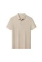 Arw98255 Seri̇ntutan--High Quality Men's Mercerized Polo Collar Tshirt with Snap Buttons