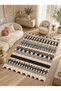 Sdt Traditional Patterned Modern Woven Base Decorative Carpet Sdtamor2572