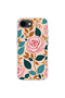 iPhone 16E Compatible Printed Transparent Phone Case |   Collection: Pastel Flowers