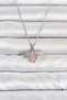 316L Steel Chain Silver Color Fly Model Women's Necklace