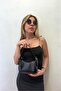 Women's Shiny Patent Leather Baguette Shoulder Bag Suitable for Daily Use and Special Occasions - 3