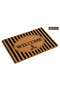 Coco Cc012A Welcome Patterned Striped Thick Non-Slip Sole Moisture Absorbing Stylish Design Door Mat 45X75 - 2