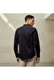 Men Regular Fit Mandarin Collar Long Sleeves Shirt - 3