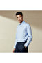 Men Regular Fit Collared Striped Long Sleeve Shirt