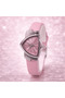 NAVIFORCE Pink Dial Women’s Watch Leather Strap Elegant Quartz - 4
