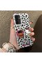Samsung Galaxy A26 Compatible Silicone Edge Hard Back Case Couple Phone Case with Kitty Pattern - 3