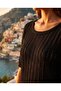 Summer Thin Knit Half Sleeve Knitwear Blouse - 4