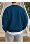 Unisex Winter Oversize 0-Collar Sweatshirt - 2